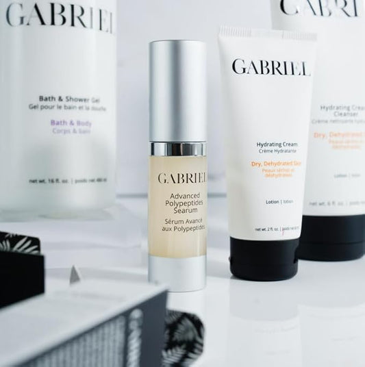 Advanced Polypeptides Searum by Gabriel Cosmetics | All Natural Ingredients to Protect, Nourish, Rejuvenate Skin, 0.5 oz