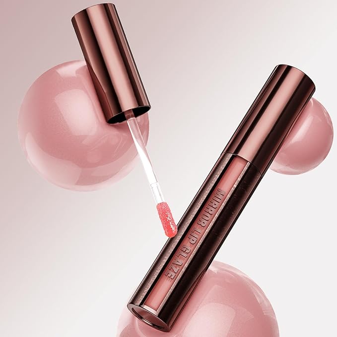 3 Colors Moisturizing Glossy Lip Gloss Lipstick Tint,Korean Long Lasting & Waterproof Lip Stain| Glossy Lip Gloss with Lovely Soft Butter Gloss | Buildable, Blendable, Moisturizing, Non-Sticky