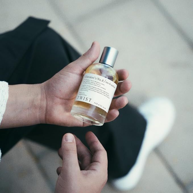 Twist - G.iovanni’s No. 8 - Eau De Parfum Inspired by Acqua D. G. Long-Lasting Perfume For Men, Marine & Citrus, Vegan, Clean Ingredients, Fragrance - Spray 100 ml | 3.4 fl. oz.