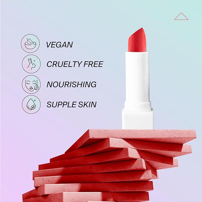 Ofra Red My Lips | Long Lasting & Extremely Pigmented Lipstick | Moisturizing Formula for Smooth, Hydrated Lips | Bold, Vibrant Color with All-Day Wear | 4.5g 0.16oz