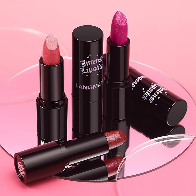 Jolilab Sparkling Lip Gloss Long Lasting Waterproof Moisturizer Lip Balm Glitter Shimmer Metallic, Diamond Shiny Bold Glow Goth Lipstick for Women Girls, Non-sticky (1, 05#)