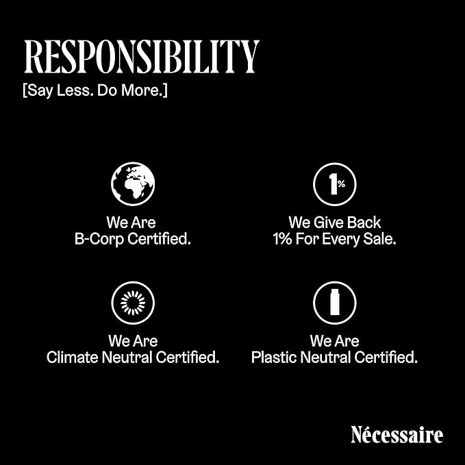 Nécessaire The Deodorant Fragrance-Free | Natural Aluminum Free Deodorant For Women & Men. Extra Strength Treatment with Mandelic Acid. Free of Baking Soda, Ozokerite & Parabens (2x 75 g/2.5 oz)