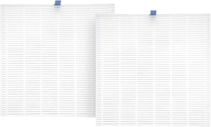 Reusable Nail Dust Collector Filters – Madenia 2PCS High-Density, Washable & Easy to Clean (17x17x4cm) for Enhanced Air Quality in Nail Salons & Home Use, White (Suitable for 502 Nail Dust Collector)