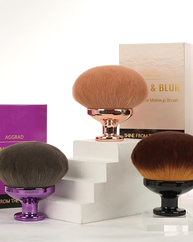 Ultra Large Body Makeup Brush For Self Tanner, Self Tan Back Applicator, Kabuki Brush For Bronzers Blend Self Tanning Applicator, Beauty Supreme Cream Liquid Foundation Brush for Face Leg Makeup