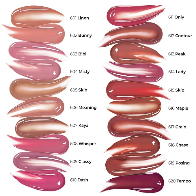 Laka Maxi Glayer Tint 3.8g/0.13oz., Glass Layer of Gloss, Ultra Glow & Vivid Layerable Pigments, High Shine Lip Oil, K-Beauty (#606 Meaning)