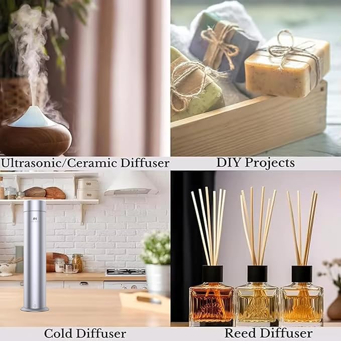 Hotel Scents Diffuser Oil Mantasha 500ml – Inspired by Sauvage Eau de Parfum – Bergamot, Pepper & Geranium – Luxury Scent Refill for Home – Essential Oil for Waterless & Ultrasonic Diffuser