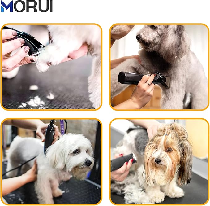 15 Cut Length 3/64"(1.2mm) Detachable Pet Dog Clipper Blades UltraEdge Series Clipper Blades for Dog Grooming Compatible with Most Andis,Oster A5 Wahl KM Series Clippers