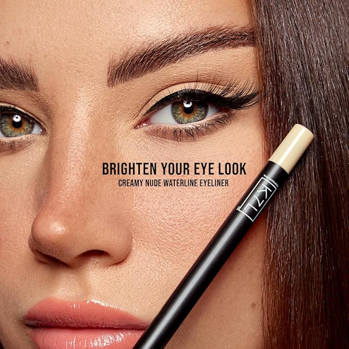 K7L Waterline Eyeliner Nude - Brighten, Creamy, Waterproof and Smudge-Proof Cosmetics