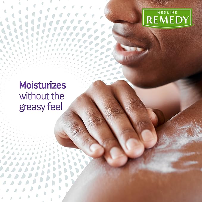 Medline Remedy Phytoplex Nourishing Skin Cream, Unscented Skin Moisturizer, Paraben Free Body Lotion, 16 Fl Oz
