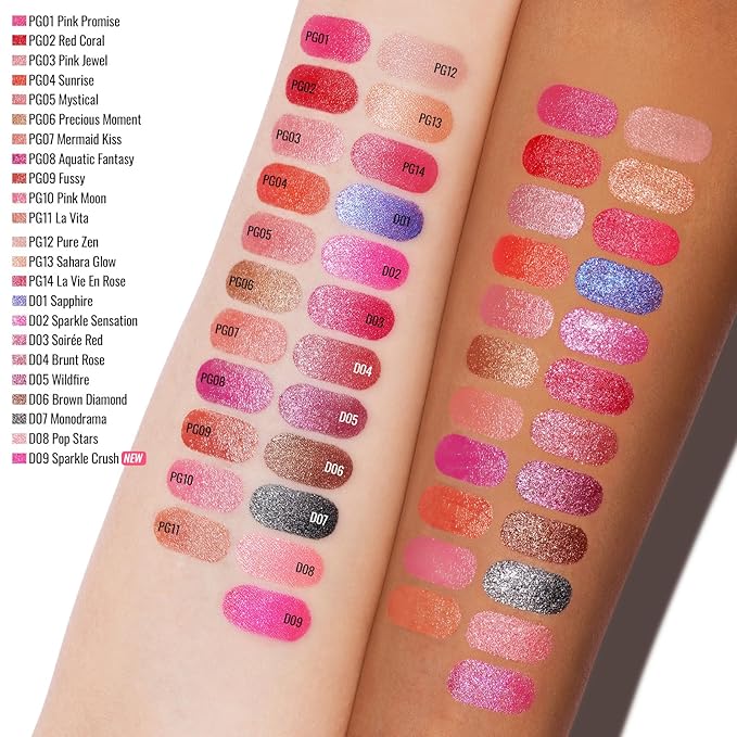 Oulac Infinity Moisture Shine Lipstick - High Shine Shimmery Finish, Super Creamy Texture, Medium to High Coverage - Gluten Free, PG14 La Vie en Rose