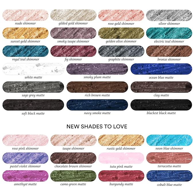 Julep When Pencil Met Gel Sharpenable Multi-Use Longwear Eyeliner Pencil - Golden Olive Shimmer - Transfer-Proof - High Performance Liner