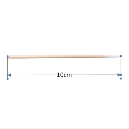 800pcs Pointed Cotton Swabs, 4 inch Precision Microblading Cotton Buds Cotton Sticks Applicator for Eyebrow Tattoo Beauty Make-up Nail Clean, Cosmetic use Wood Handle