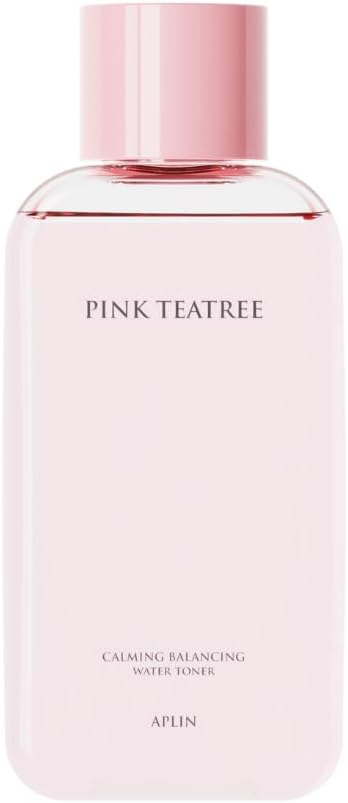 APLIN Pink Tea Tree Daily Toner 150mL/Skin Moisturizer/Facial Moisturizers/5.07 Fl. Oz, CICA, Hyaluronic Acid, Korean Skin Care, Moisturizing, Soothing