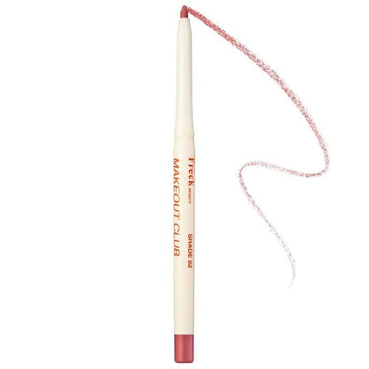 Freck Beauty MAKEOUT CLUB Nude Muse Lip Liner, Non Drying, Smooth Highly Pigmented Retractable Liner, Infused with Jojoba and Hyaluronic Acid, 02 - Warm Pink Nude