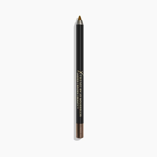 Xtreme Lashes GlideLiner Long Lasting Eye Pencil with Sharpener, Cognac, 0.04 Oz, Waterproof Makeup, Gel Formula, Blendable, Smudge, Fade, & Sweat Proof