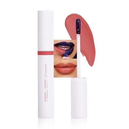 Peel off Lip Stain Masque - Lip Liner Peel Off Lip Stain Tattoo, All Day Peel-Off Lip Tint,Long Lasting Waterproof Transfer-proof Lip Mask Peel Off Lip Gloss,Stay Lip Makeup C06#