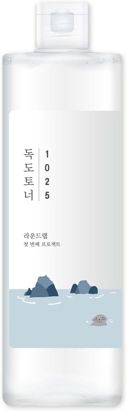 ROUND LAB Dokdo Toner/Exfoliating, Hydrating, Watery Type Toner (500ml)