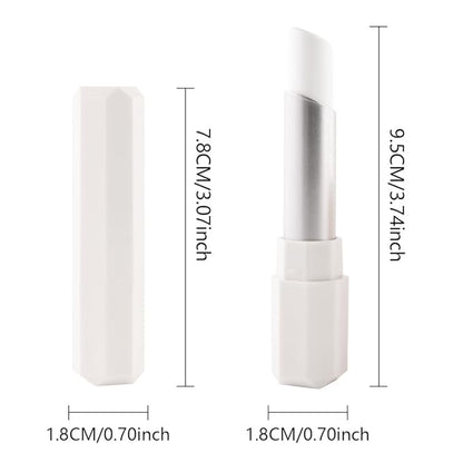 White Matte Creamy Lipstick for Women, Longwear Lips Gloss & Face Paint Stick, Lip Stick Stain Long Lasting Waterproof Effortless Application Full Coverage Velvet Gloss for Party, Halloween Makeup 02#