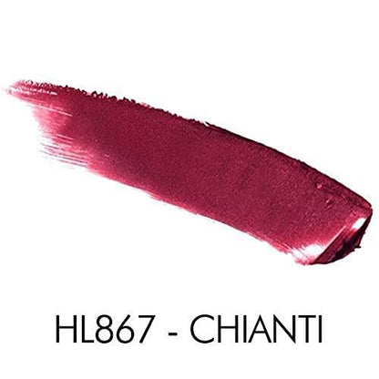 Palladio Herbal Lipstick, Rich Pigmented and Creamy, Infused with Aloe Vera, Chamomile & Ginseng, Prevents Lips from Drying, Combats Fine Lines, Long Lasting Lipstick, Chianti