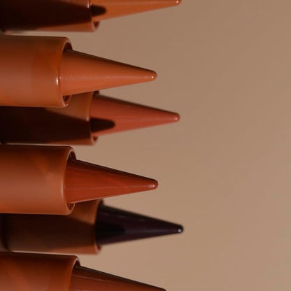2-in-1 Gradient Lip Liner and Lipstick Lip Combo Set - Achieve Flawless Contour and Gradual Ombre Effect with Easy-to-Use Crayon Form and Cone Tip (05# Grapes, 1 Count (Pack of 1))
