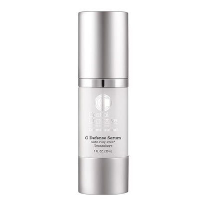 CONTROL CORRECTIVE C Defense Serum With Poly-Pore Technology - Advanced Vitamin C Serum Plus Hyaluronic Acid, Poly Pore Delivery System, Time Releases Actives, Sustains Hydration Throughout The Day