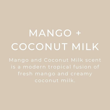 River Birch Mango Coconut Scented Linen and Room Spray | Home Fragrance | 4 oz Glass Amber Bottle | Luxury Signature Scent | Handmade in Texas
