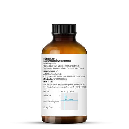 Majestic Pure Peppermint Essential Oil with Glass Dropper - 4 Fl Oz Pack of 2-100% Pure and Natural Peppermint Oil - Premium Grade Essential Oils for Diffuser, Aromatherapy, Soap and Candle Making