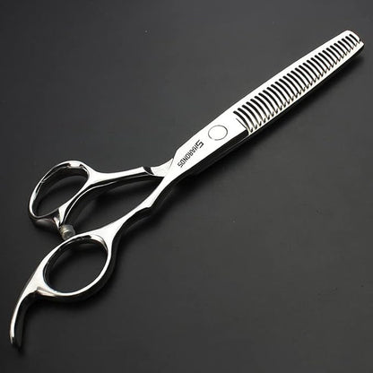 Barber hair scissors, Axemoore professional haircut Cutting Scissors/Shears set- 6", made of Japanese stainless steel, especially (6 in- tooth-C)