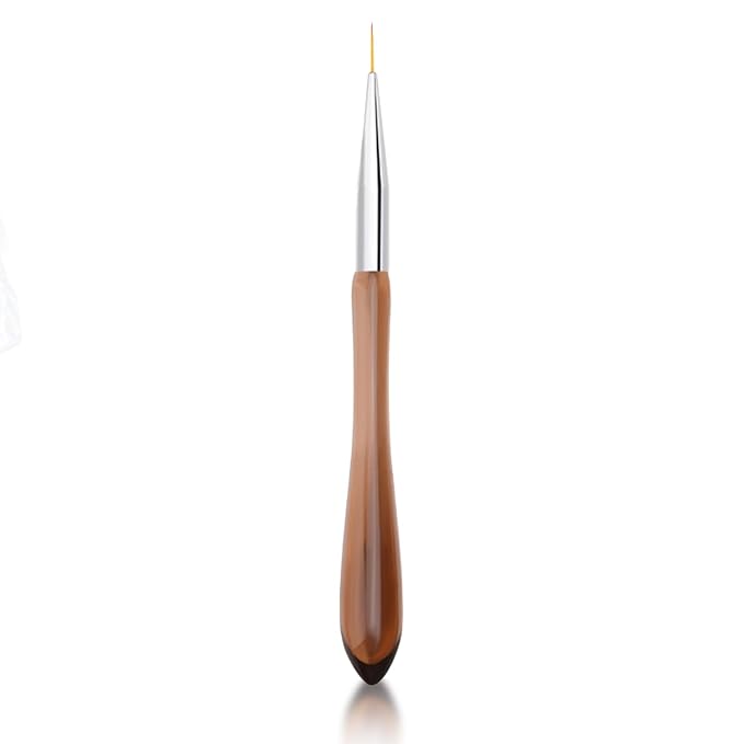 Nail Art Brush Middle Line Pen - Precision Tool for Detailed Nail Design, Fine Lines, and Intricate Patterns, 11