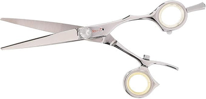 Cricket Centrix Roc-It Dog 360 Hair Scissors Professional Hair Cutting Scissors – 360° Pivoting Thumb, Shears with Smooth Control and Consistent Tension – 600 6 Inch Stainless Steel Shear for Stylists