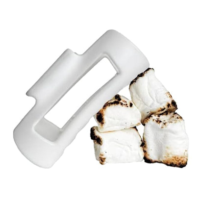 Silicone Hair Clips, Cloud Hair Pins for Women, 3.9 inch Soft Hair Claw Clip for Thick/Fine/Thin/Curly Hairstyle, White 2 Pack