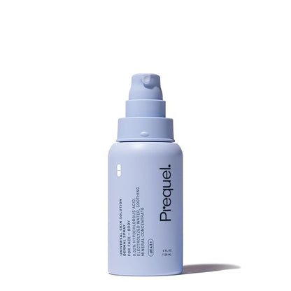 Prequel Skin Universal Skin Solution Hypochlorous Acid Spray for Face and Body. Fine Mist HOCL Facial Cleanser and Dermal Spray with Minerals & Electrolyzed Water - pH-Stabilized Care. 4oz