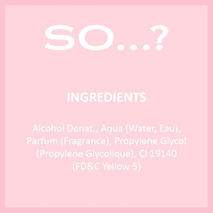 Vanilla Body Mist by So...? - Sweet Floral Lily, Jasmine Notes - Vanilla Perfume - Ideal Gifts for Women - Cruelty-Free Perfume for Women - 3.5 oz