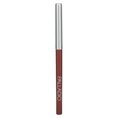Palladio Retractable Waterproof Lip Liner High Pigmented and Creamy Color Slim Twist Up Smudge Proof Formula with Long Lasting All Day Wear No Sharpener Required, Naked