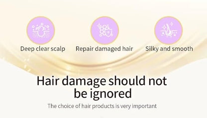 Moroccan Argan Oil Hair Treatment, Organic Moisturizing Oil for All Hair Types, Anti-Hair Fall and Renewal Formula, 3.51 fl oz