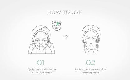 JAYJUN Hyaluronic Acid Hydrating Mask (10 Sheets) - 8-Layer Moisture Technology for Deep Hydration & Revitalization