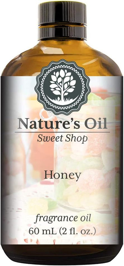 Honey Fragrance Oil (60ml) For Diffusers, Soap Making, Candles, Lotion, Home Scents, Linen Spray, Bath Bombs, Slime