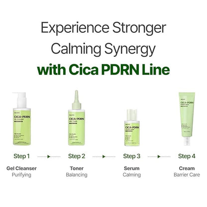 NACIFIC Cica PDRN Gel Cleanser 6.76 fl oz 200ml – Centella Asiatica, Low pH Deep Pore Cleanser for Sensitive Skin, Soothing & Purifying Korean Face Wash