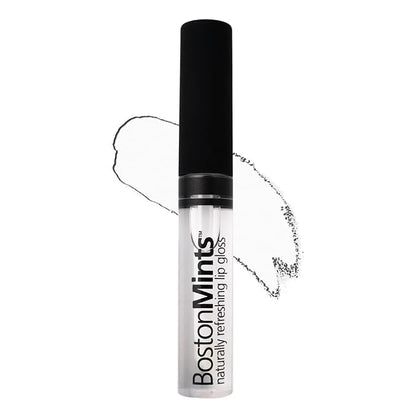 Plump & Shine Lip Duo Set - Mint Tucket Red Lip Gloss (.25oz) and Lip Plumper Southie Pout (.25oz) - Naturally Refreshing Vegan Lip Gloss