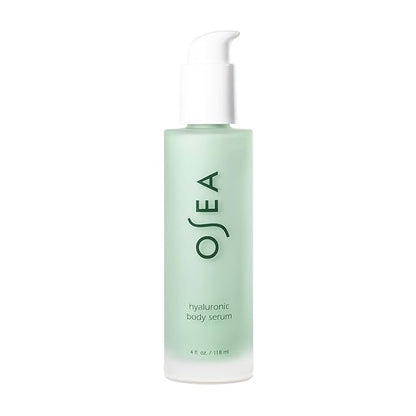 OSEA Hyaluronic Body Serum - 4oz - Fragrance-Free, Hypoallergenic & National Eczema Association Approved - Ultra-Hydrating Serum for Sensitive Skin and All Skin Types