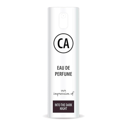 CA Perfume Impression of Into The Dark Night for Women Eau De Parfum Floral Scent Long Lasting Perfumes for Women Travel Size TSA Ready for Day and Night Wear 0.33 Fl Oz 10ml