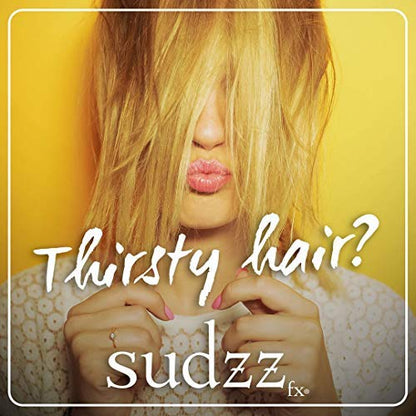 SUDZZFX Cashmere Hydrating Shampoo, 10.1 FL Oz – Sulfate-Free, Color-Safe, Paraben-Free Moisturizing Formula for Men and Women