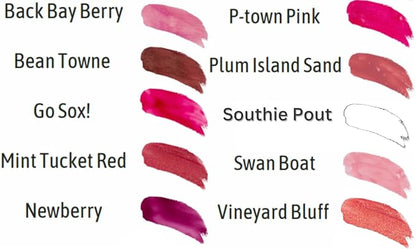 Go Sox! Lip Gloss (.25oz) -Vegan, gluten-free, cruelty-free formula with Aloe, Vitamins C & E, and a refreshing hint of spearmint extract for soft and hydrated lips.