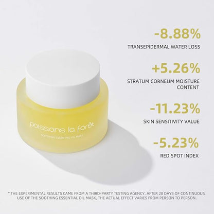 Soothing Moisturizing Plant Essence Mask 50g, nourishing both water and oil, soothing and moisturizing, nourishing the skin with oil