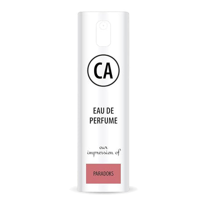 CA Perfume Impression of Paradoks for Women Eau De Parfum Amber Floral Scent Long Lasting Perfumes for Women Travel Size TSA Ready for Day and Night Wear 0.33 Fl Oz 10ml