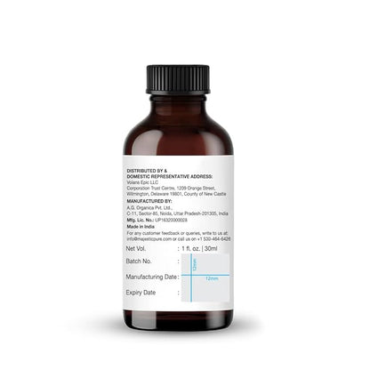 Majestic Pure Cedarwood Essential Oil with Glass Dropper - 1 Fl Oz - 100% Pure and Natural Cedarwood Oil - Premium Grade Essential Oils for Diffuser, Aromatherapy, Soap and Candle Making