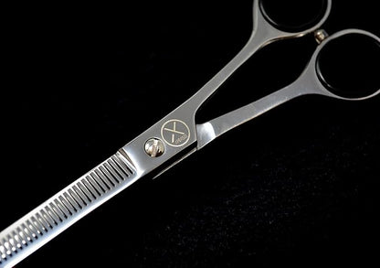 PRO Hair Cutting Sharp Barber Scissors and Thinning Shears Light weight German Made Premium Steel With Finger Rest