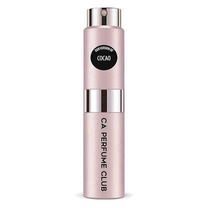 CA Perfume Impression of Cocao for Women Chypre Fruity Scent Long Lasting Perfumes for Women Eau De Parfum Travel Size Refillable Atomizer Spray 0.27 Fl Oz 8ml
