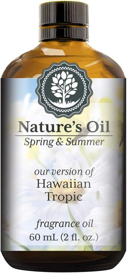 Lanai Tropic Fragrance Oil (60ml) for Diffusers, Soap Making, Candles, Lotion, Home Scents, Linen Spray, Bath Bombs, Slime