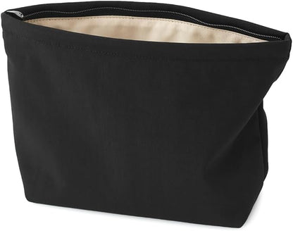 Premium Nylon Makeup Bag - Large Capacity Travel Cosmetic Pouch & Toiletry Organizer with Zipper, Ideal for Daily Use, Gifts, and On-the-Go Essentials